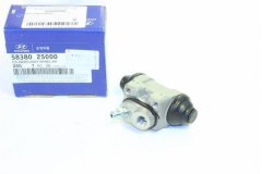 Цилиндр тормозной задний для HYUNDAI ACCENT III (MC) 1.6 GLS 2005-2010, код двигателя G4ED, V см3 1599, кВт 82, л.с. 112, бензин, Hyundai-KIA 5838025000