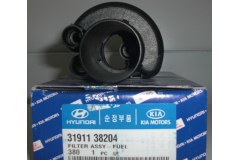 Фильтр топливный для HYUNDAI ACCENT III (MC) 1.6 GLS 2005-2010, код двигателя , V см3 1599, КВт82, Л.с.112, бензин, Hyundai-KIA 3191138204